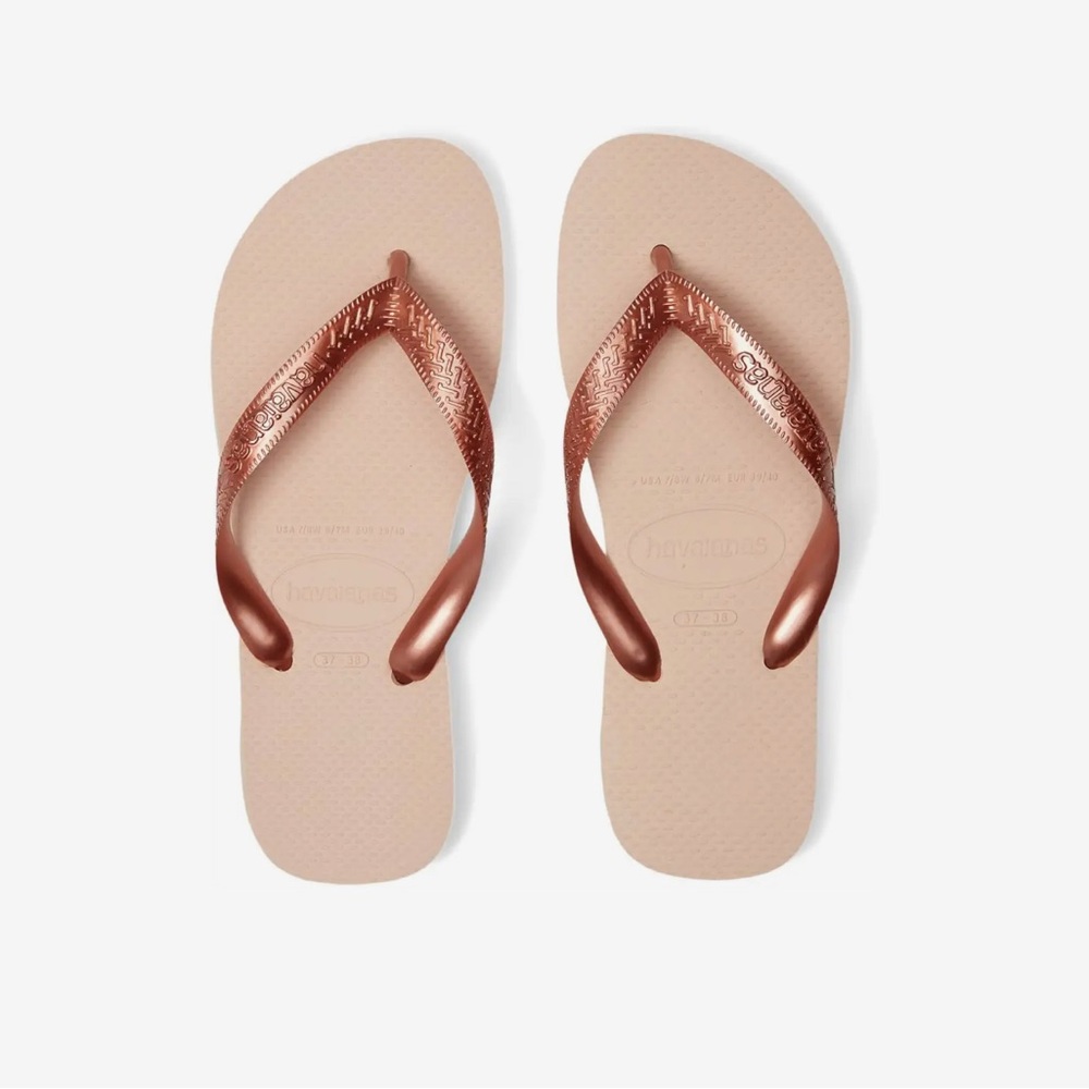 Havaianas Ballet Rose Flip Flops NWT 35/36